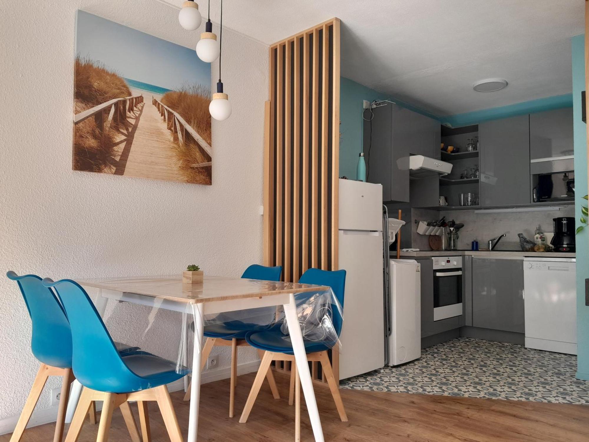 Joli 2 Pieces Sur Le Port Avec Piscine, Terrasse, Parking Daire Capbreton Dış mekan fotoğraf