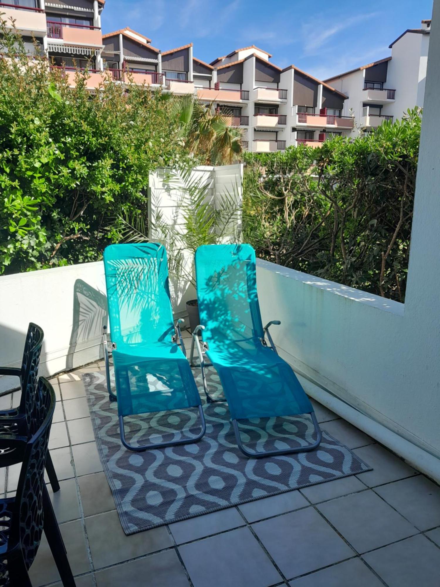 Joli 2 Pieces Sur Le Port Avec Piscine, Terrasse, Parking Daire Capbreton Dış mekan fotoğraf